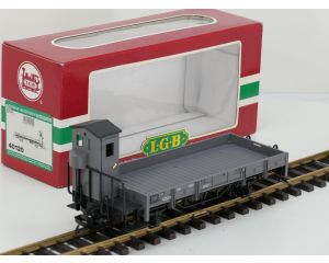 LGB 40120 Niederbordwagen mit Bremserhaus