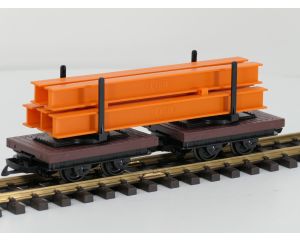 LGB 40500 Veldspoor balken-transport wagens