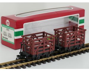 LGB 40180 Veldspoor Hek wagens, 2 Stück
