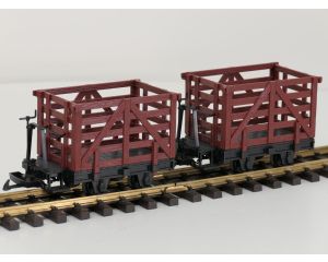 LGB 40180 Veldspoor Hek wagens, 2 Stück