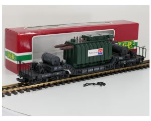 LGB 4058 Tiefladewagen mit Trafo Union NEW OLD STOCK 