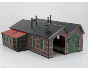 Märklin Spur1 5617 Lokschuppen mit Anbau, gebouwd model