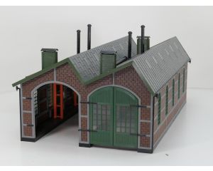 Märklin Spur1 5617 Lokschuppen mit Anbau, gebouwd model
