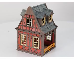 Playmobil Combinatieset Vakwerkhuizen 3716, 7785, 7847 VVP #9903