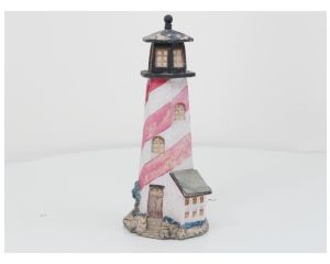 Decoratieve polyresin vuurtoren met verlichting