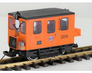 LGB 20060 Gang Car White Pass RR orange, Digital & Sound, MFX / DCC