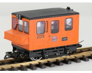 LGB 20060 Gang Car White Pass RR orange, Digital & Sound, MFX / DCC