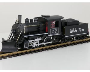 PIKO 38219 G-Dampflokomotive mit Tender Mogul WP&YR, Zimo Digital & Sound & Energieseicher,Extra Stromabnahme
