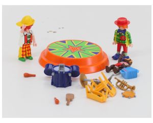 Playmobil 4231 Circusorkest met 3477 Circus Woonwagen en 3392 Muzikale Clowns VVP #9920