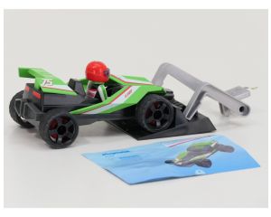 Playmobil 5174 Turbo Racer met 5116 Racemotor, 4698 Junior Motorcrosser en 4754 Skater VVP #9921