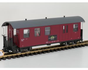 TRAINLINE45 3530795 HSB Packwagen, 902-308, 4 Figuren, Innenbeleuchtung, Metallrader, Energiespeicher #426