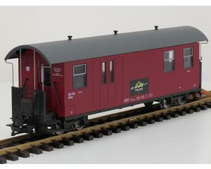 TRAINLINE45 3530795 HSB Packwagen, 902-308, 4 Figuren, Innenbeleuchtung, Metallrader, Energiespeicher #426