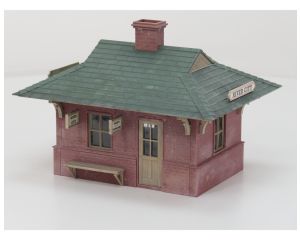 PIKO 62709 Bahnhof River City Gebouwd model