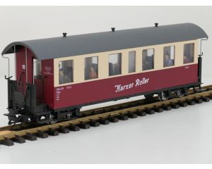 TRAINLINE45 3530730 HSB Personenwagen 7 Fenster 900-479 Harzer Roller, 13 Figuren, Innenbeleuchtung, Metallrader, Energiespeicher,#840