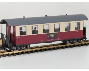 TRAINLINE45 3530825 HSB Personenwagen 6 Fenster 900-442, 11 Figuren, Innenbeleuchtung, Metallrader, Energiespeicher,#715
