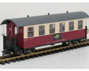 TRAINLINE45 3530825 HSB Personenwagen 6 Fenster 900-442, 11 Figuren, Innenbeleuchtung, Metallrader, Energiespeicher,#715