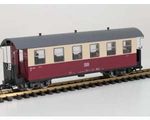 TRAINLINE45 3530825 HSB Personenwagen 6 Fenster 900-442, 8 Figuren, Innenbeleuchtung, Metallrader, Energiespeicher,#434