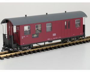 TRAINLINE45 3530792 HSB Packwagen, 902-309, 4 Figuren, Innenbeleuchtung, Metallrader, Energiespeicher #xx1
