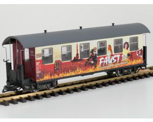 TRAINLINE45 3530721 HSB Personenwagen 900-483 "FAUST" 9 Figuren, Innenbeleuchtung, Metallrader, Energiespeicher, #749