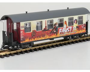 TRAINLINE45 3530721 HSB Personenwagen 900-483 "FAUST" 12 Figuren, Innenbeleuchtung, Metallrader, Energiespeicher, #716