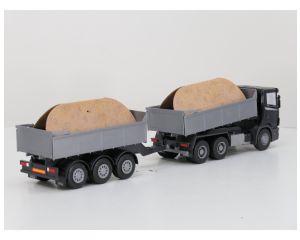 Emek 1:25 Scania 124G Bakwagen met aanhangwagen #9928