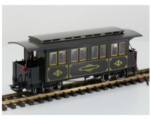 LGB 3061 A Barmer Bergbahn III Klasse Metallrader, Innenbeluchtung