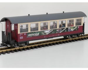 TRAINLINE45 3530749 HSB Personenwagen 900-439, "Harzdrenalin", 11 Figuren, Innenbeleuchtung, Metallrader, Energiespeicher, #xx2