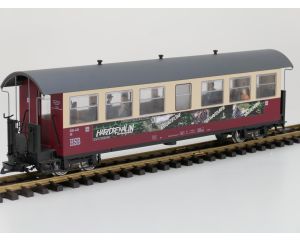 TRAINLINE45 3530749 HSB Personenwagen 900-439, "Harzdrenalin", 11 Figuren, Innenbeleuchtung, Metallrader, Energiespeicher, #xx2