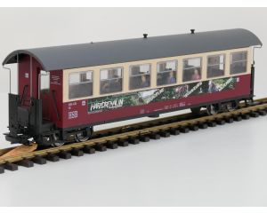 TRAINLINE45 3530749 HSB Personenwagen 900-439, "Harzdrenalin", 12 Figuren, Innenbeleuchtung, Metallrader, Energiespeicher, #832