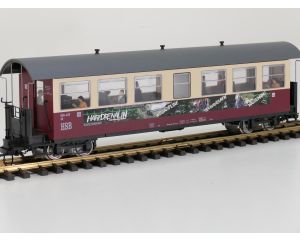TRAINLINE45 3530749 HSB Personenwagen 900-439, "Harzdrenalin", 14 Figuren, Innenbeleuchtung, Metallrader, Energiespeicher, #368