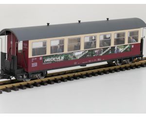TRAINLINE45 3530749 HSB Personenwagen 900-439, "Harzdrenalin", 14 Figuren, Innenbeleuchtung, Metallrader, Energiespeicher, #368
