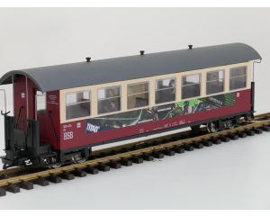 TRAINLINE45 3530749 HSB Personenwagen 900-439, "Harzdrenalin", 5 Figuren, Innenbeleuchtung, Metallrader, Energiespeicher, #431