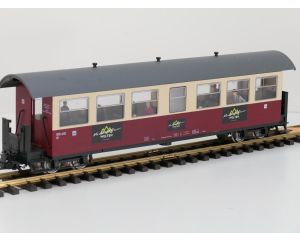 TRAINLINE45 3530740 HSB Personenwagen 7 Fenster 900-440 Modelbau Welten , 6 Figuren, Innenbeleuchtung, Metallrader, Energiespeicher, #830
