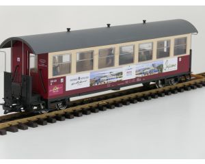 TRAINLINE45 3530742 HSB Personenwagen 7 Fenster 900-439 KB Modelbau Welten, 6 Figuren, Metallrader, #380