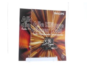 Set Phiplips Audio brochures zomer 74 en zomer 75 #4079