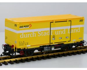 LGB 47892 RhB Post Containerwagen