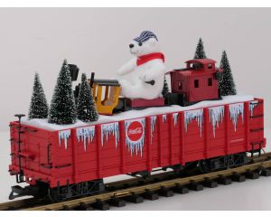 LGB 45730 Coca-Cola®-Bärenwagen, Digitaal Sound, Vitrinemodell
