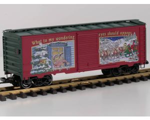 PIKO 38834 G-Weihnachtswagen 2013 Boxcar What to my wondering eyes should appear