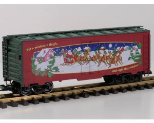 PIKO 38944 G Weihnachtswagen 2022 Boxcar, Vitrinemodell