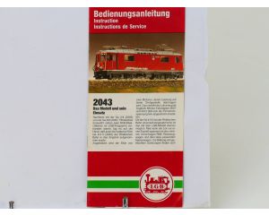 LGB Bedienungsanleitung 2043