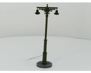 LGB 50560 Bahnhofslampe, 2-armig Mos-Groen