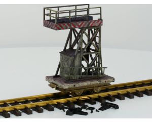 LGB 3530 bovenleiding's montagewagen, Metallrader, GEALTERT