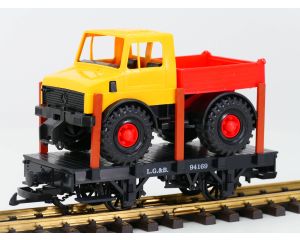 LGB 94169 Toy Train wagon met unimog
