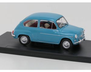 GSDCCmag 00024FI600blue 1960 Fiat 600D, blue 1/24