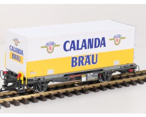 LGB 40890 RhB-Containerwagen Lb-v 7869 Calanda, Metallrader