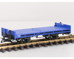 LGB 70942 THW Flachwagen Blau 