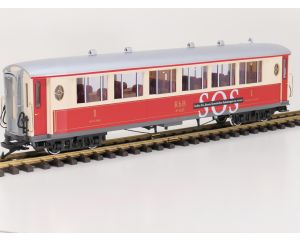 LGB 30653 RhB-SOS-Salonwagen, As 1143, Limited Edition, Innenbeleuchtung & Metallrader