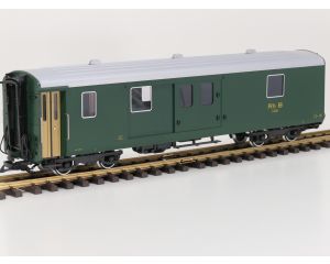 LGB 31690 RhB-Gepäckwagen D 4215, grün, Metallrader