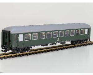 LGB 36315 DB Personenwagen Bm 232 grün, Metallrader, Stromabnahme, Innenbeleuchtung