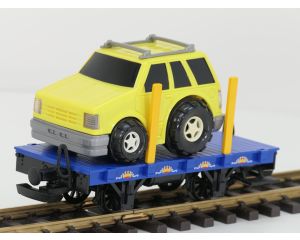 LGB 94769 Toy Train Circus Flachwagen mit Auto
